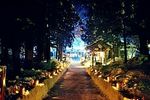 新宮熊野神社・長床絵ろうそく祭り　Shingu Kumano Jinja and a long floor candle-with-pictures festival